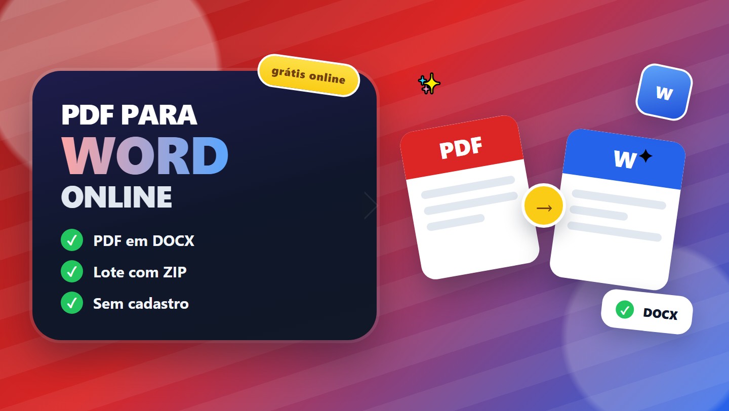 PDF para Word online grátis